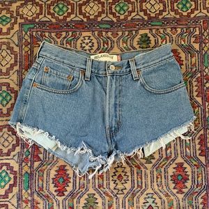 High Waisted Levi short shorts
